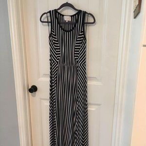 Women's size M Black and White Sundress